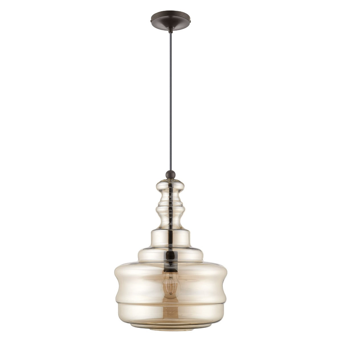 LIVEX LIGHTING  41225-92  Art Glass Mini Pendant