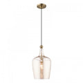 LIVEX LIGHTING  41226-01  Art Glass Mini Pendant
