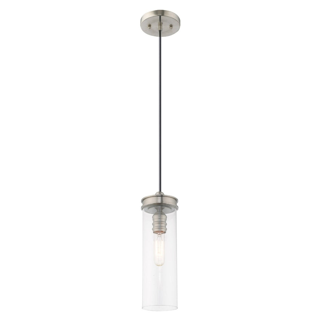 LIVEX LIGHTING  41236-91 Art Glass Mini Pendant