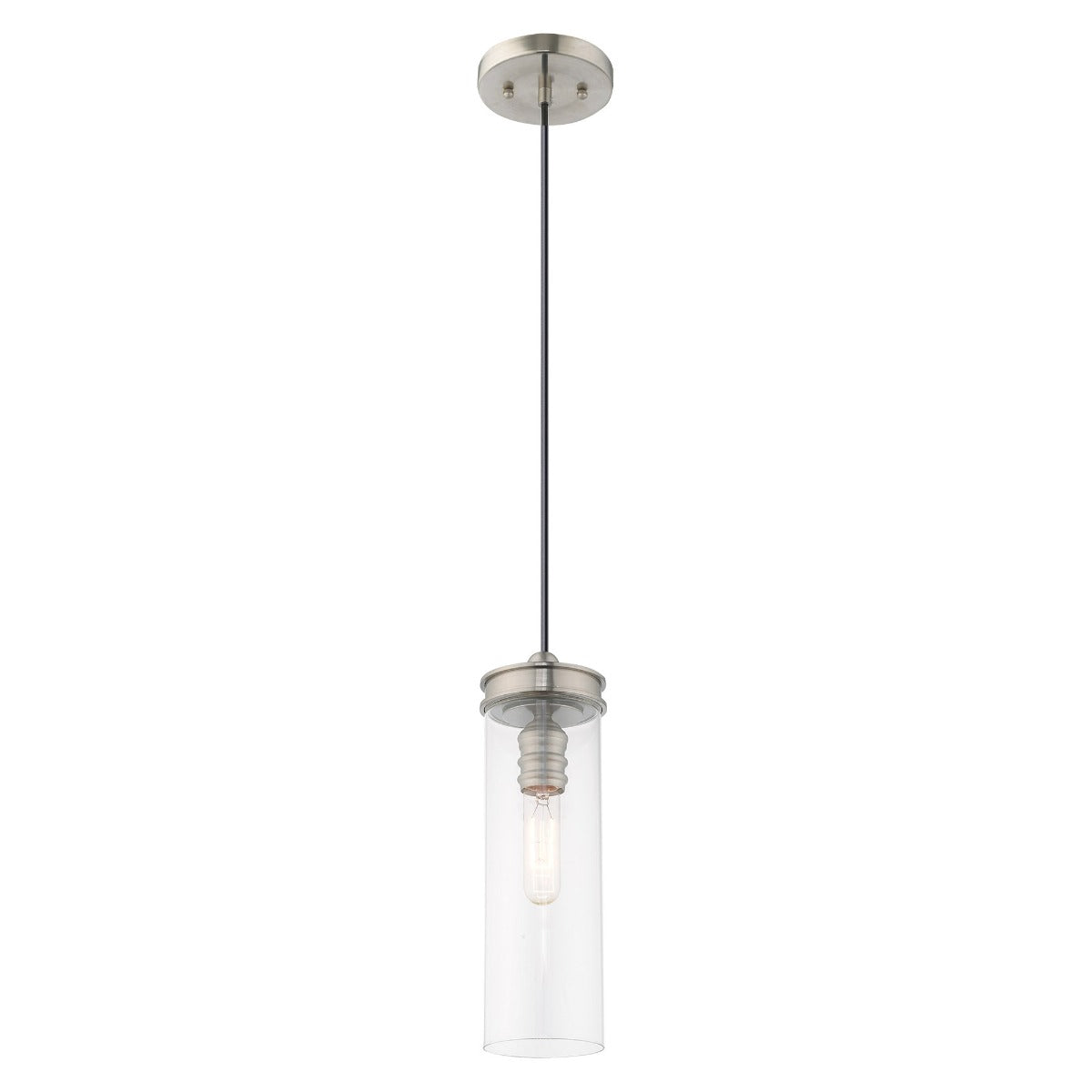 LIVEX LIGHTING  41236-91 Art Glass Mini Pendant