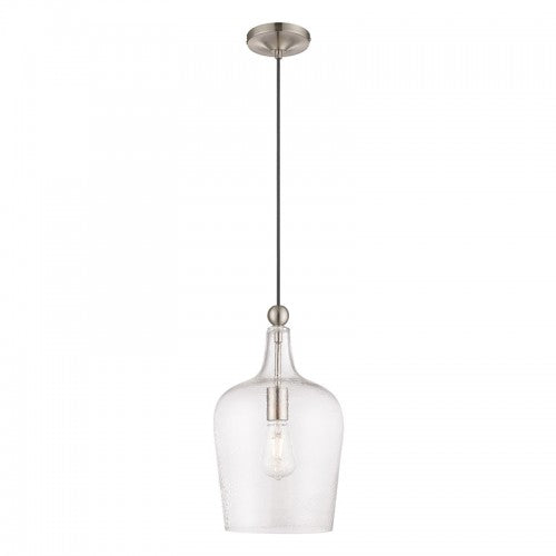 LIVEX LIGHTING  41237-91  Art Glass Mini Pendant