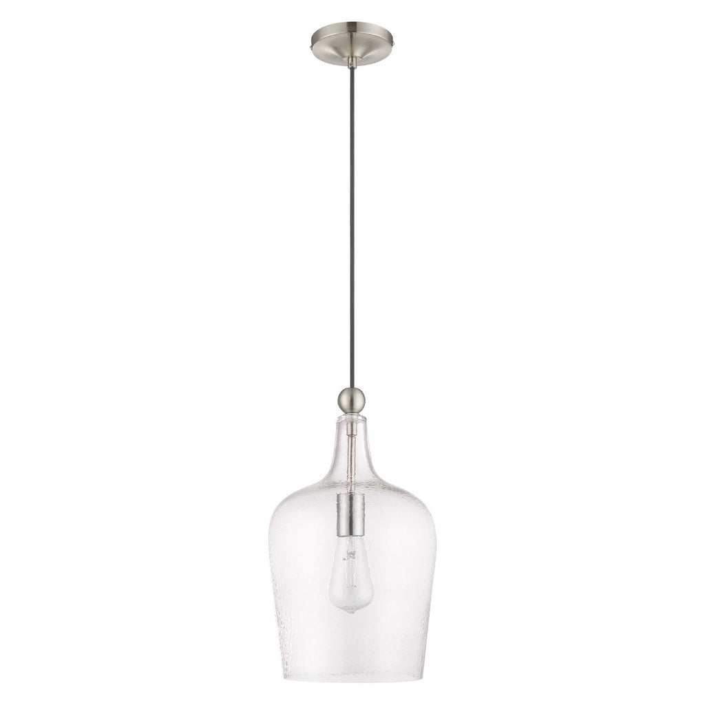 LIVEX LIGHTING  41237-91  Art Glass Mini Pendant