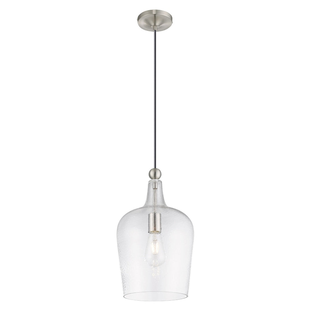 LIVEX LIGHTING  41237-91  Art Glass Mini Pendant
