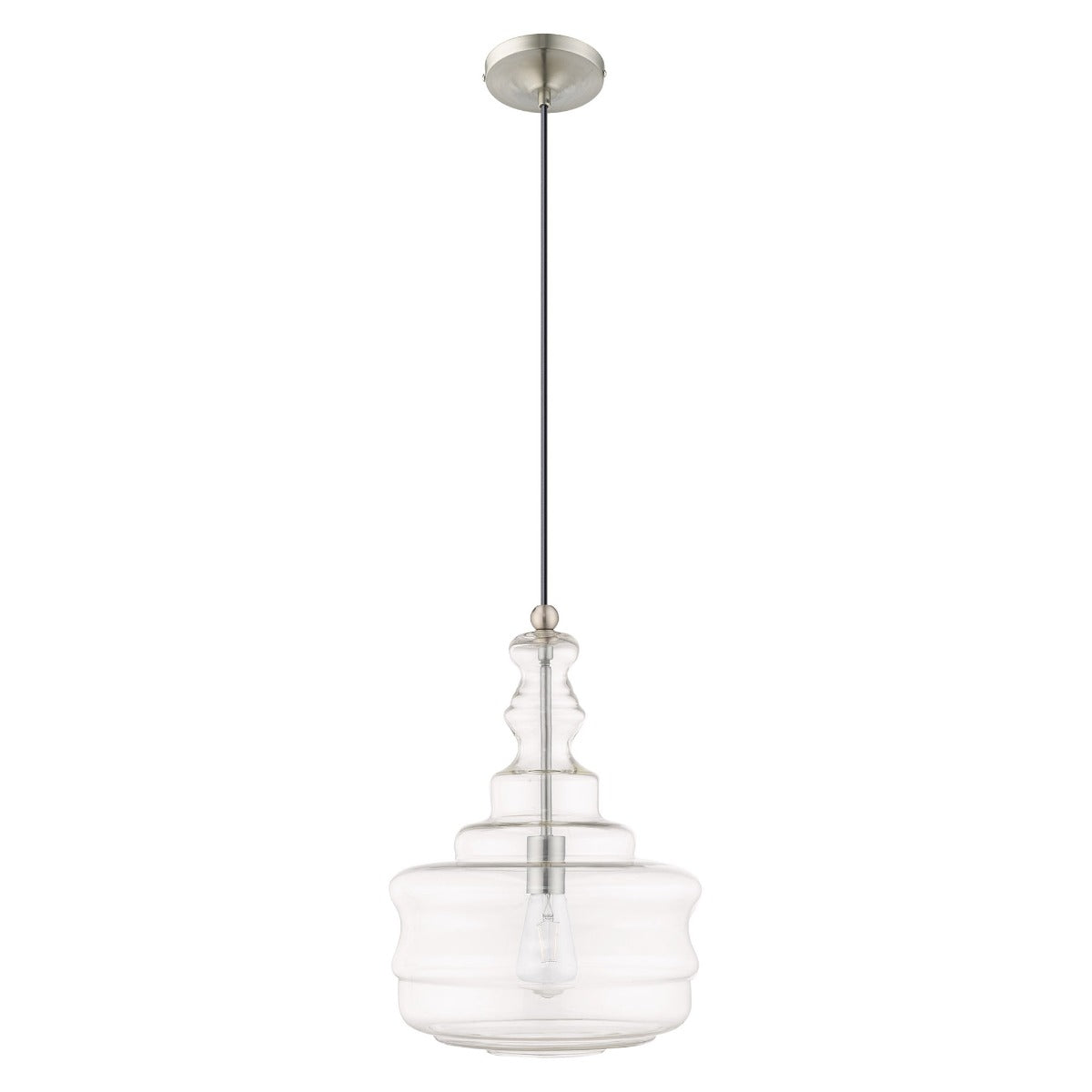 LIVEX LIGHTING  41239-91 Art Glass Mini Pendants