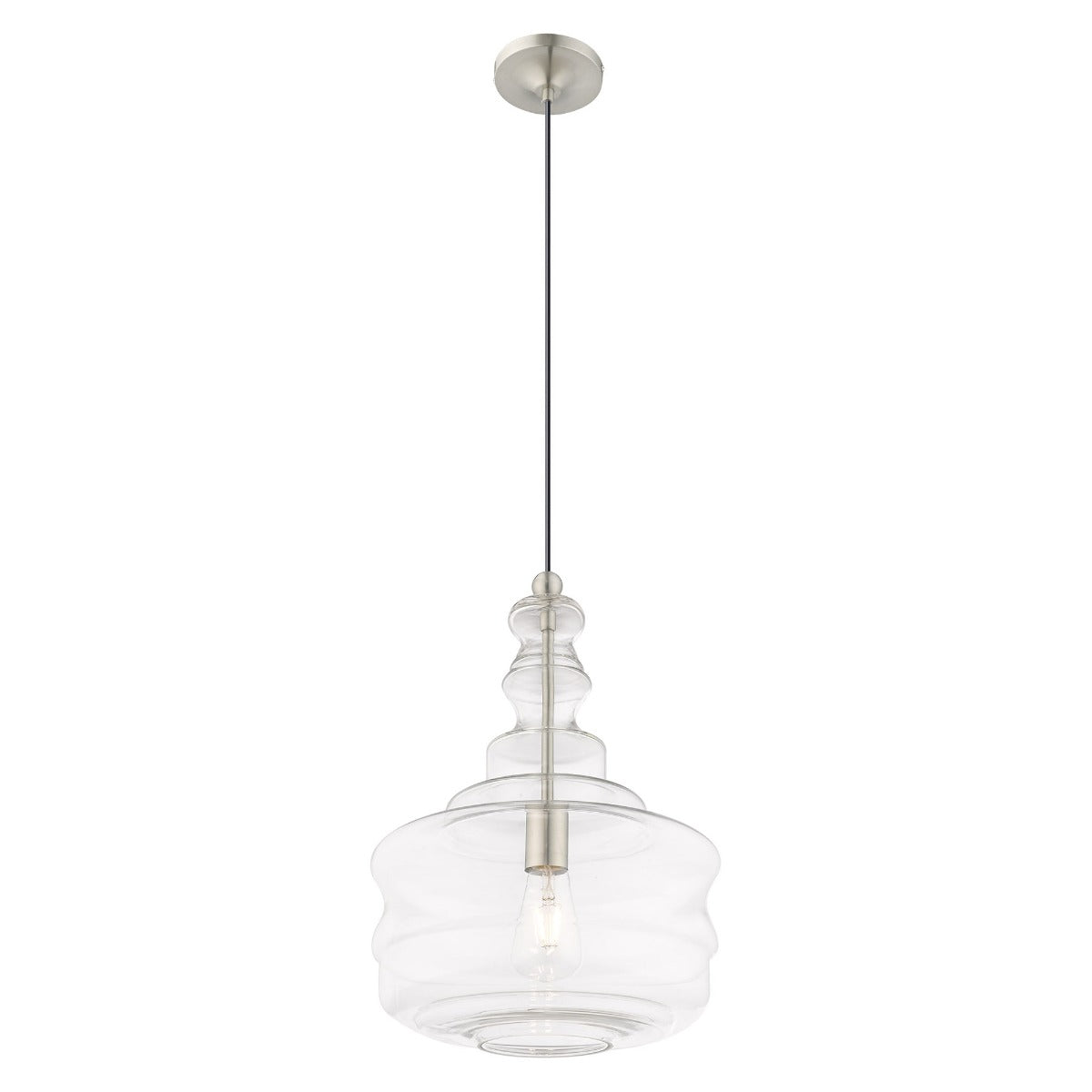 LIVEX LIGHTING  41239-91 Art Glass Mini Pendants