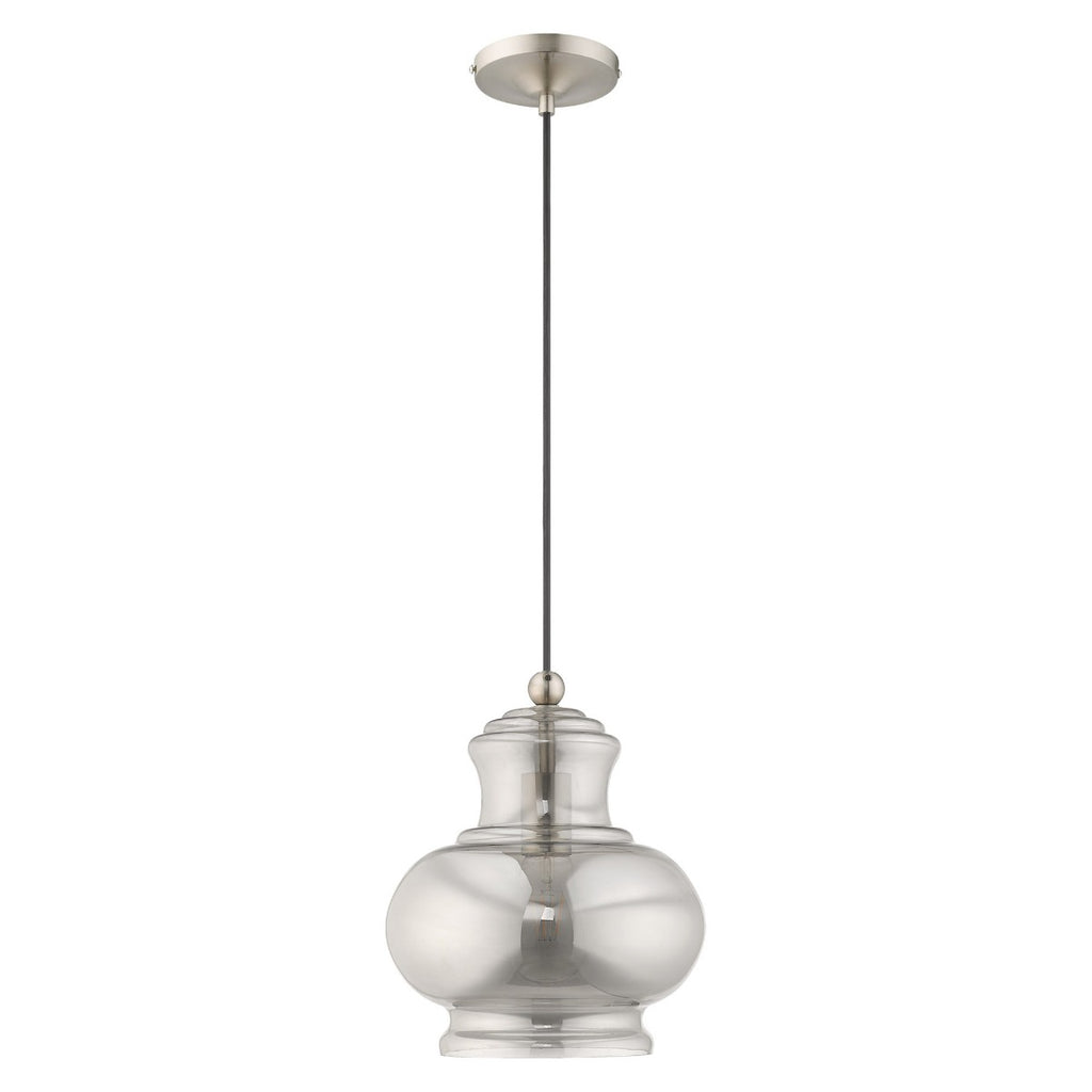 LIVEX LIGHTING  41243-91  Art Glass Mini Pendant