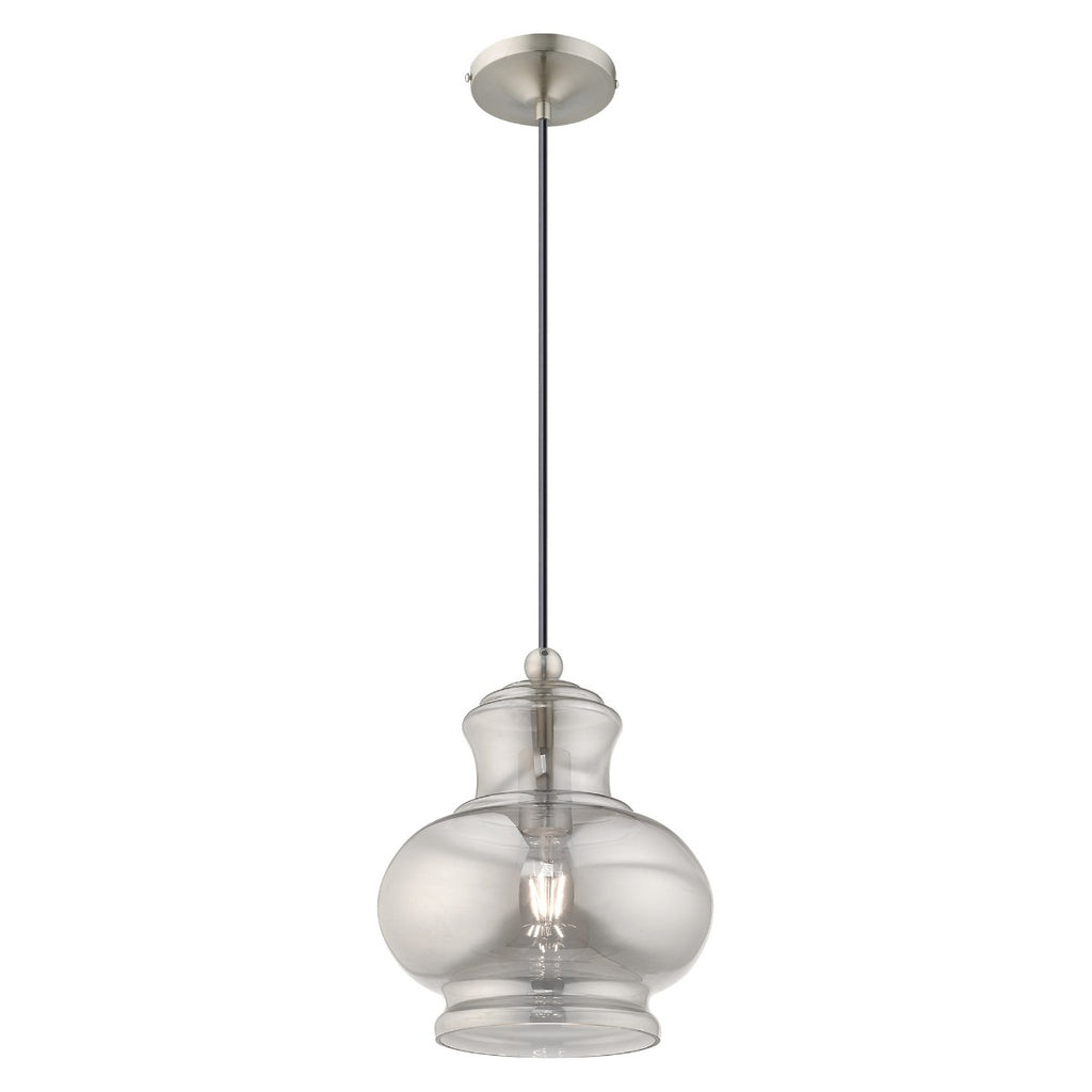 LIVEX LIGHTING  41243-91  Art Glass Mini Pendant