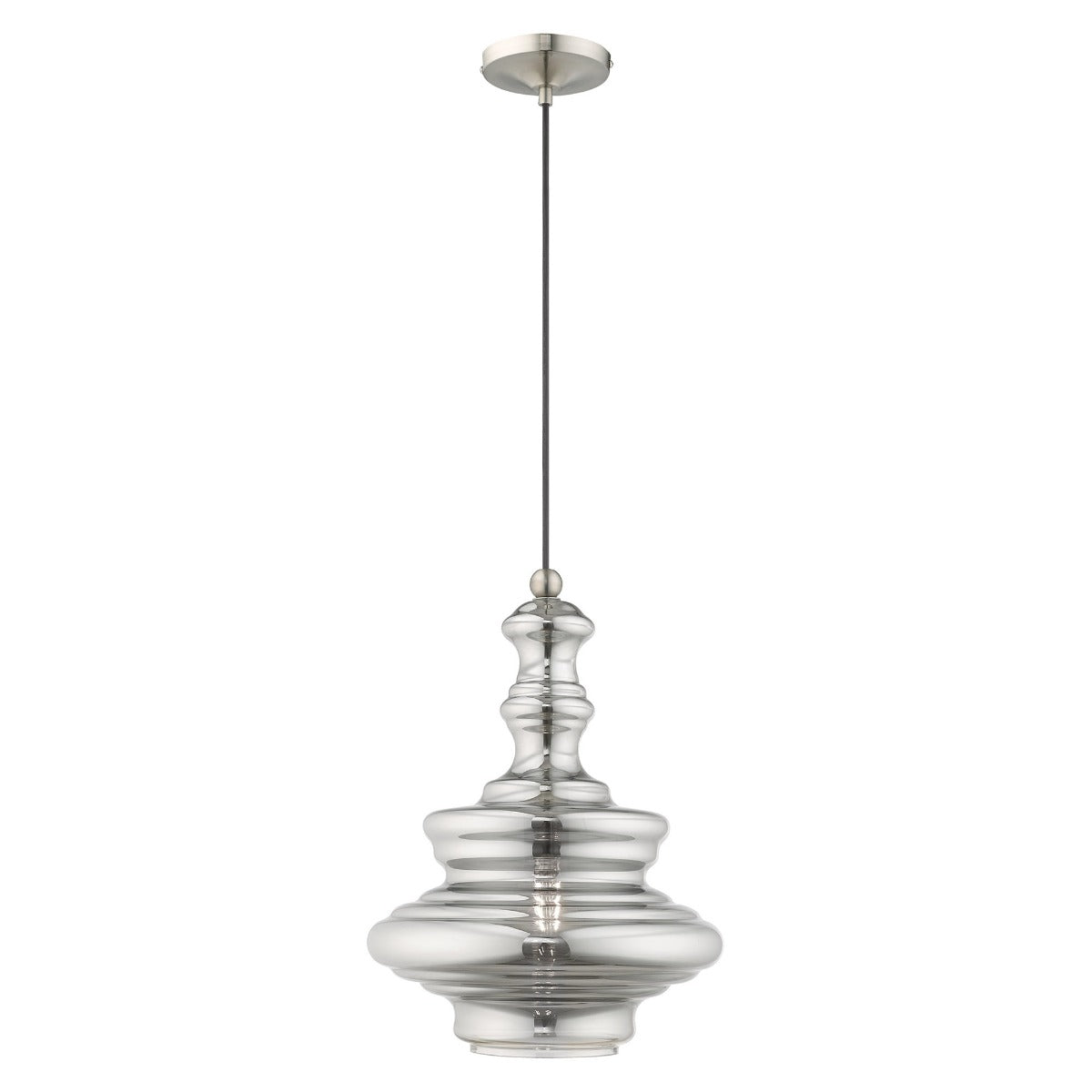 LIVEX LIGHTING  41245-91  Art Glass Mini Pendant