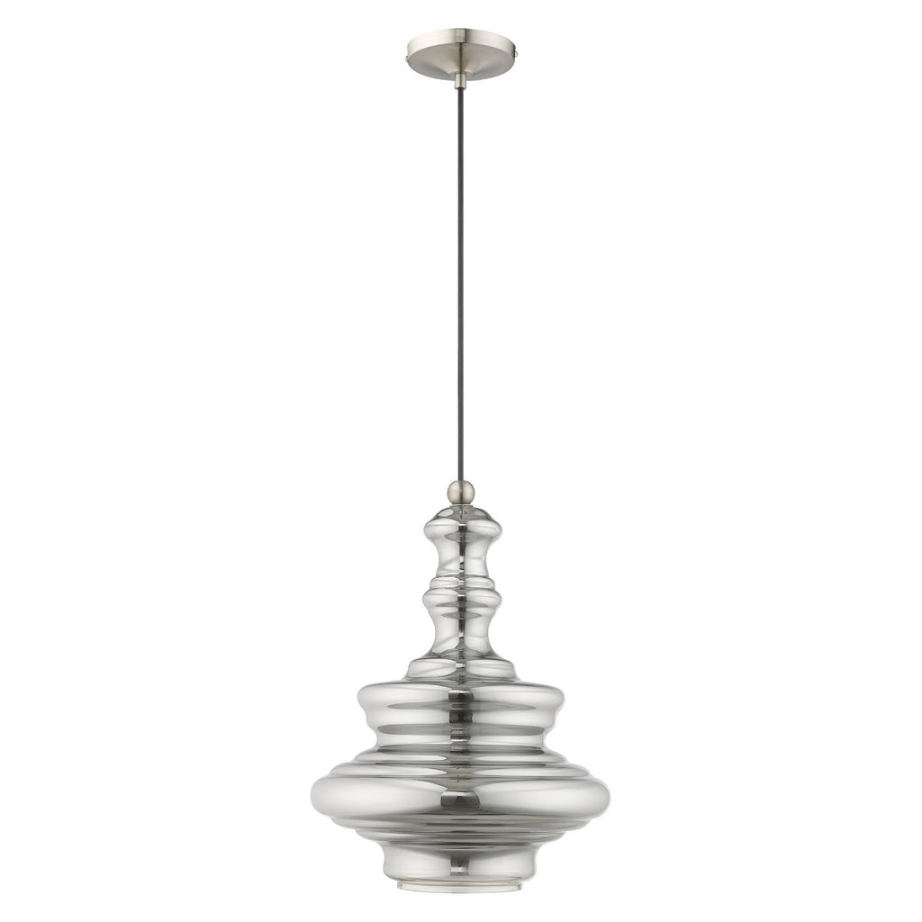 LIVEX LIGHTING  41245-91  Art Glass Mini Pendant