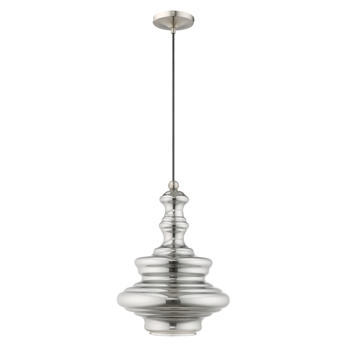LIVEX LIGHTING  41245-91  Art Glass Mini Pendant
