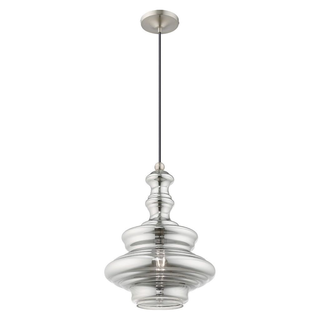 LIVEX LIGHTING  41245-91  Art Glass Mini Pendant