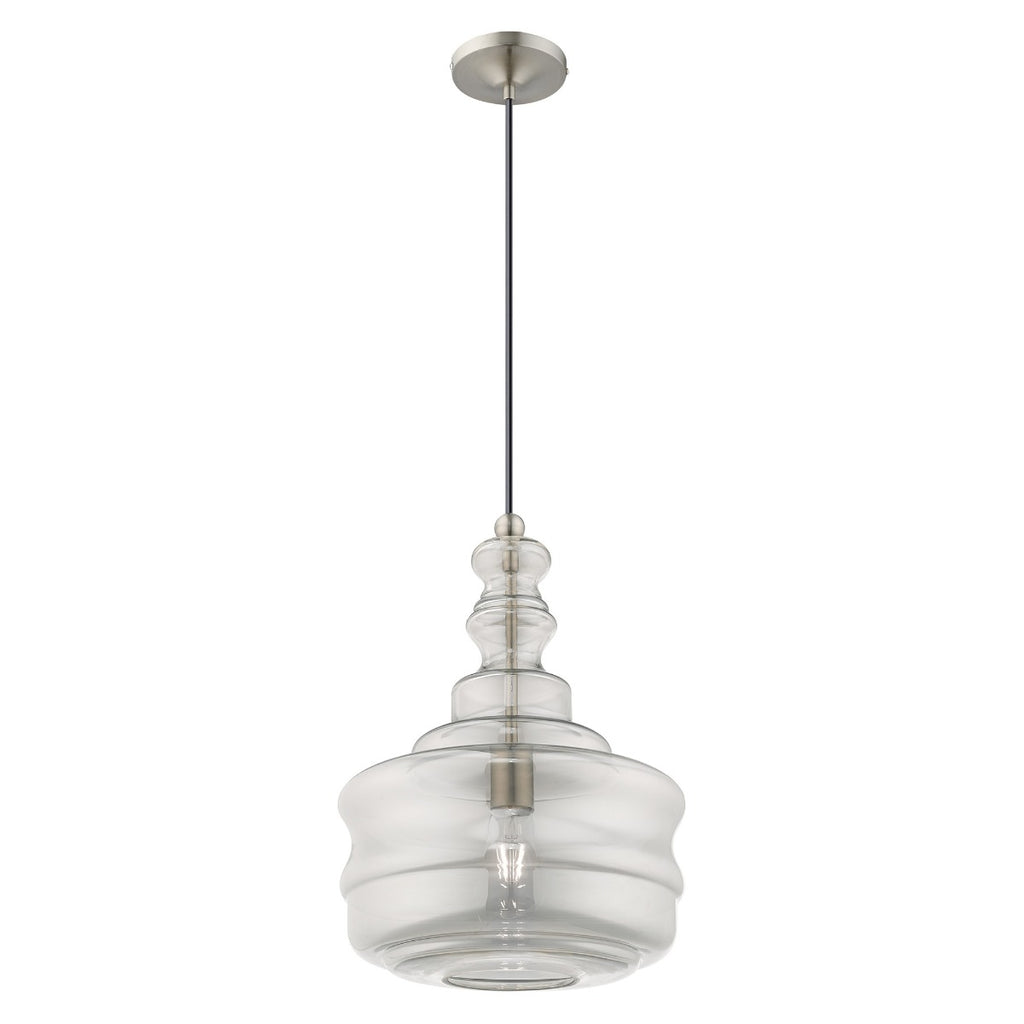 LIVEX LIGHTING  41246-91  Art Glass Mini Pendant