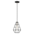 LIVEX LIGHTING  41322-04  Geometric Shade Mini Pendant