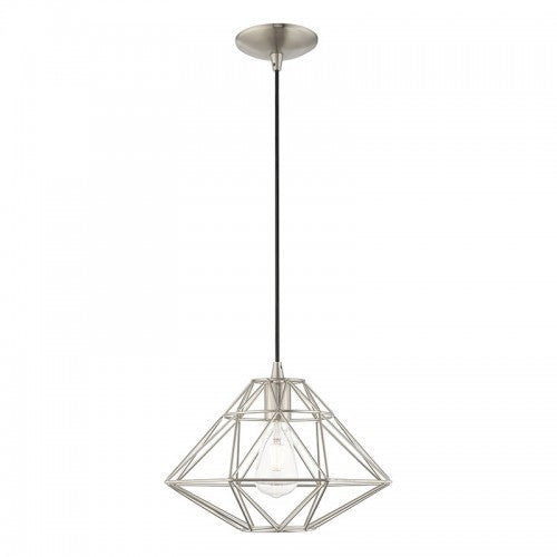 LIVEX LIGHTING  41323-91  Geometric Shade Mini Pendant