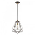 LIVEX LIGHTING  41324-07  Geometric Shade Mini Pendant