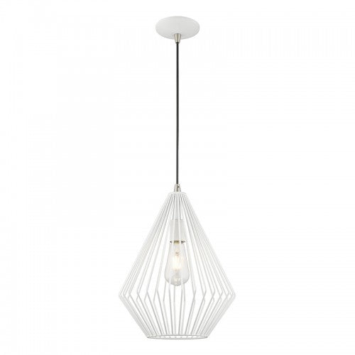 LIVEX LIGHTING  41325-03  Geometric Shade Mini Pendant