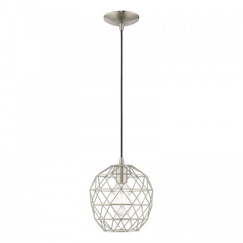 LIVEX LIGHTING  41326-91  Geometric Shade Mini Pendant