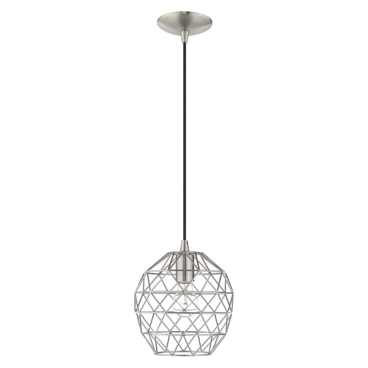 LIVEX LIGHTING  41326-91  Geometric Shade Mini Pendant