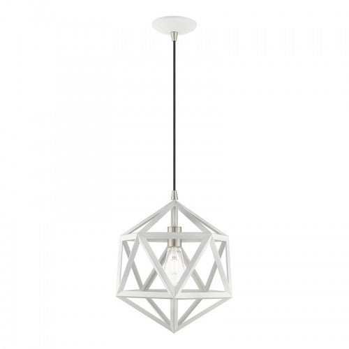 LIVEX LIGHTING  41328-03  Geometric Shade Mini Pendant
