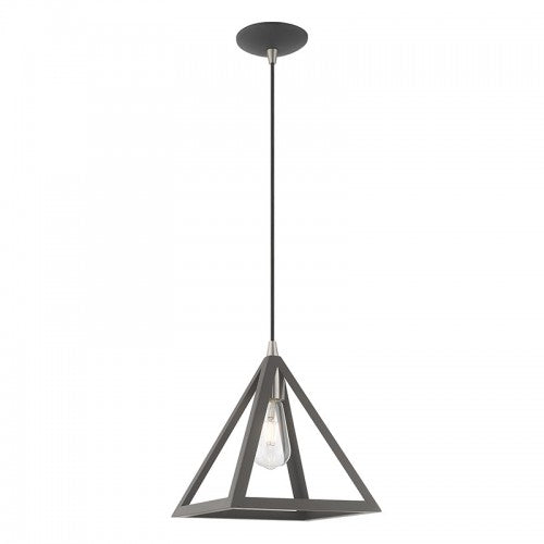 LIVEX LIGHTING  41329-76  Geometric Shade Mini Pendant