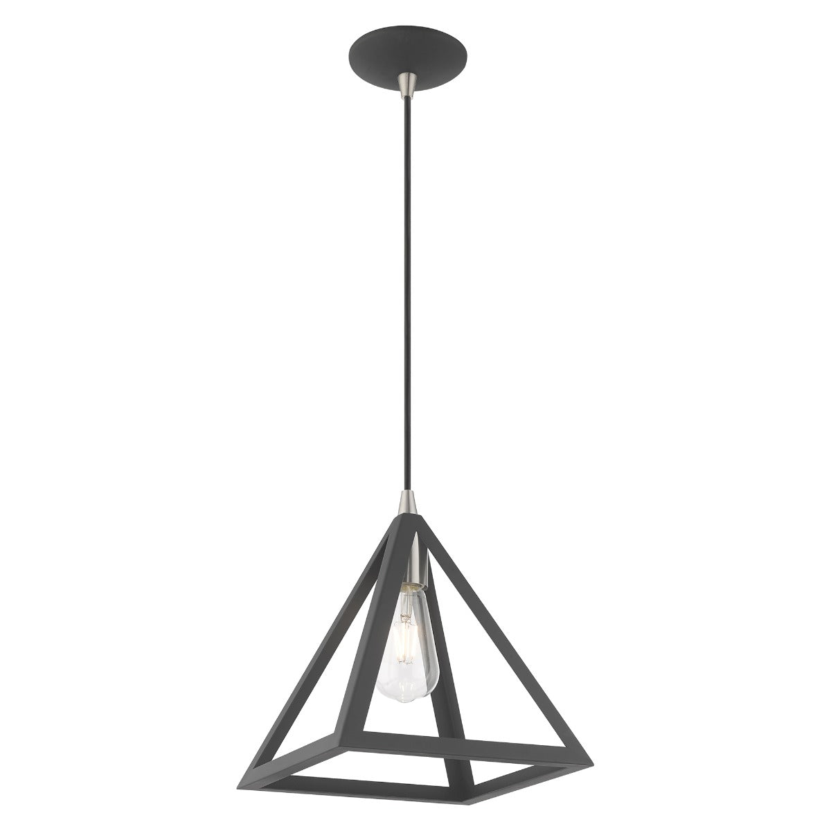 LIVEX LIGHTING  41329-76  Geometric Shade Mini Pendant