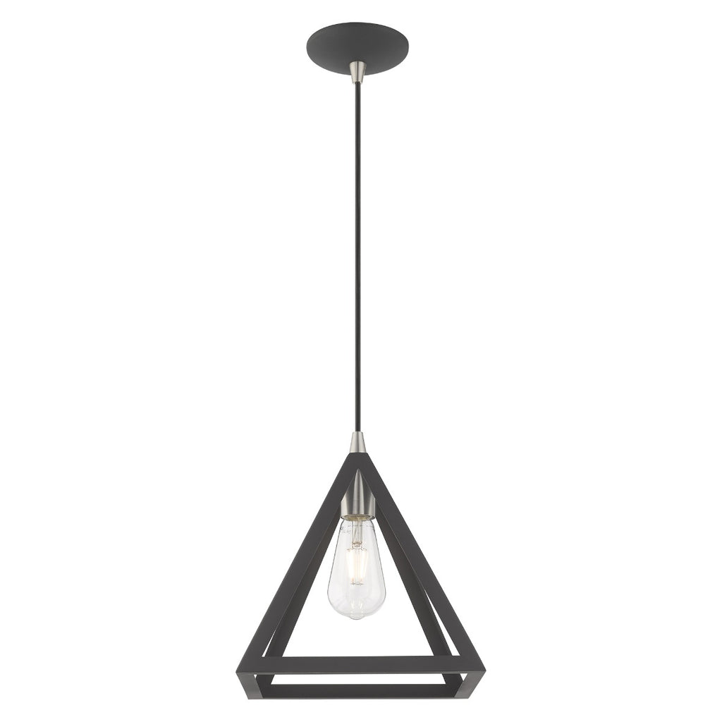 LIVEX LIGHTING  41329-76  Geometric Shade Mini Pendant