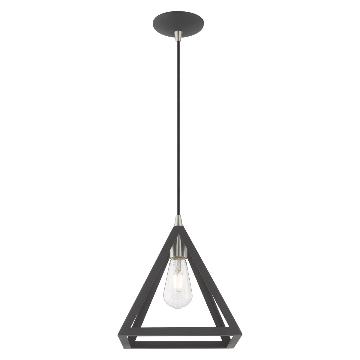 LIVEX LIGHTING  41329-76  Geometric Shade Mini Pendant