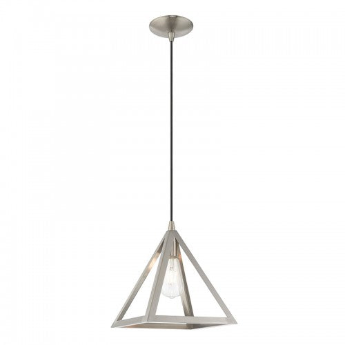 LIVEX LIGHTING  41329-91  Geometric Shade Mini Pendant