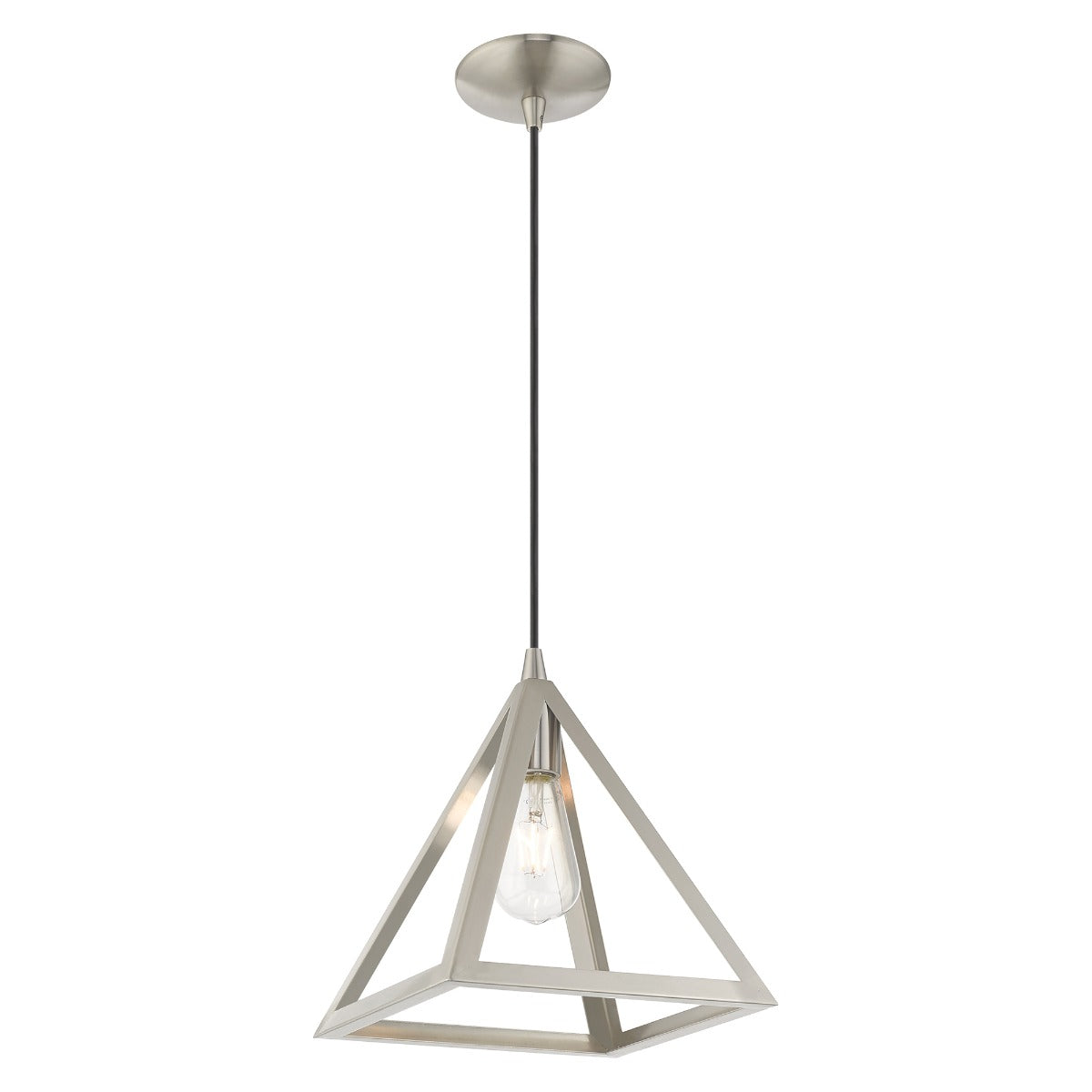 LIVEX LIGHTING  41329-91  Geometric Shade Mini Pendant