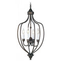 LIVEX LIGHTING  4171-07  Home Basics  Foyer or Grand Chandelier