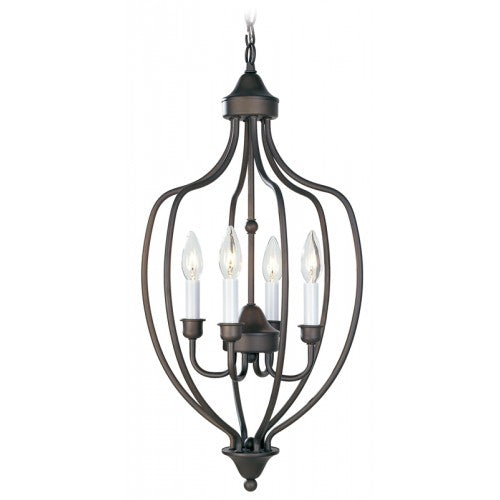 LIVEX LIGHTING  4171-07  Home Basics  Foyer or Grand Chandelier