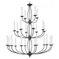 LIVEX LIGHTING  4180-07  Home Basics  Dinette Chandelier