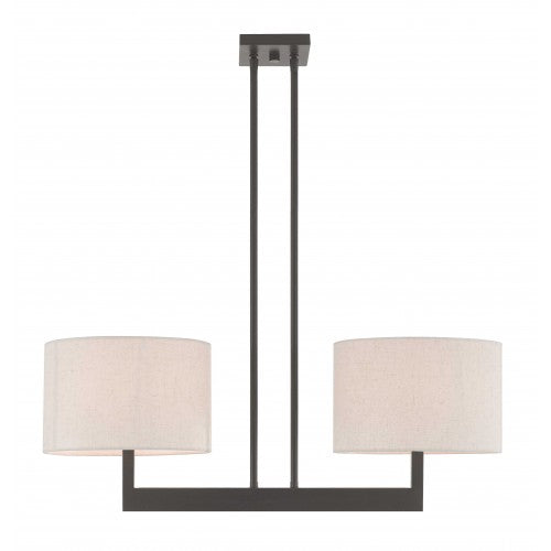 LIVEX LIGHTING  42425-07  Hayworth  Linear Chandelier