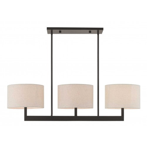 LIVEX LIGHTING  42427-07  Hayworth  Linear Chandelier