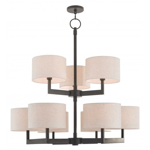 LIVEX LIGHTING  42429-07  Hayworth  Foyer & Grand Chandelier