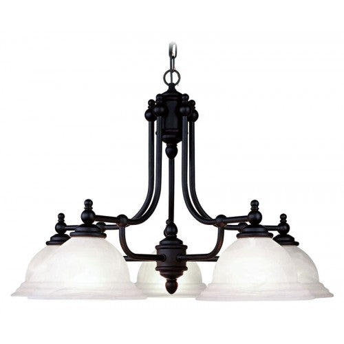 LIVEX LIGHTING  4255-04  North Port  Dinette Chandelier