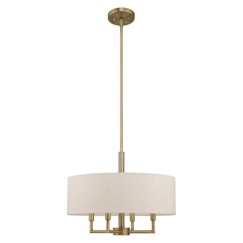 LIVEX LIGHTING  42604-01  Meridian Pendant/Chandelier