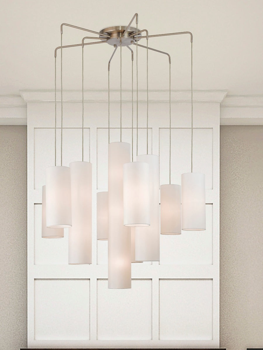 LIVEX LIGHTING  42658-91  Strathmore  Foyer & Grand Chandelier