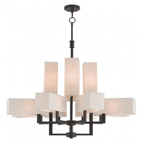 LIVEX LIGHTING  42669-07  Rubix  Foyer & Grand Chandelier