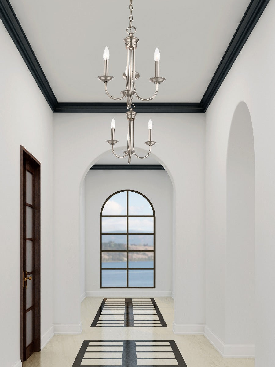 LIVEX LIGHTING  42683-91  Estate  Mini Chandelier