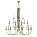 LIVEX LIGHTING  42688-01  Estate  Foyer & Grand Chandelier