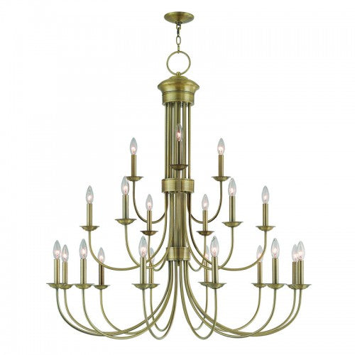 LIVEX LIGHTING  42688-01  Estate  Foyer & Grand Chandelier