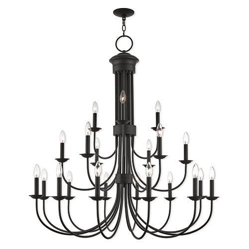 LIVEX LIGHTING  42688-07  Estate  Foyer & Grand Chandelier
