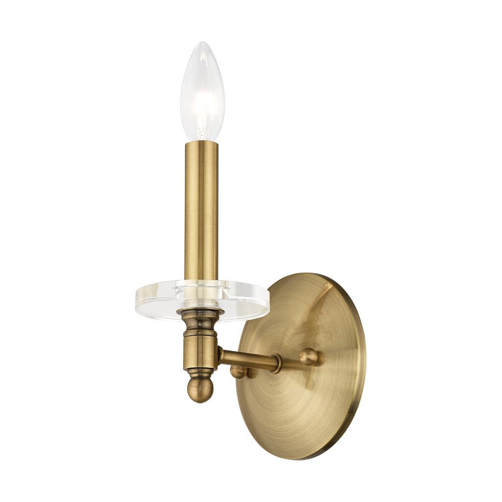 LIVEX LIGHTING  42701-01 Bancroft Wall Sconce