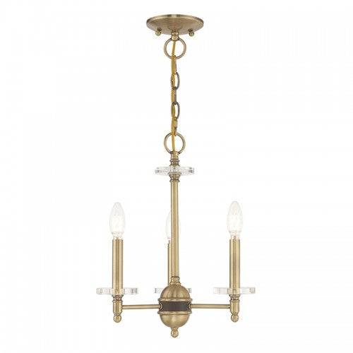 LIVEX LIGHTING  42703-01 Bancroft Mini Chandelier