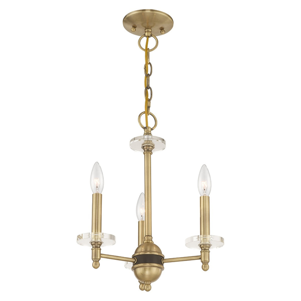 LIVEX LIGHTING  42703-01 Bancroft Mini Chandelier