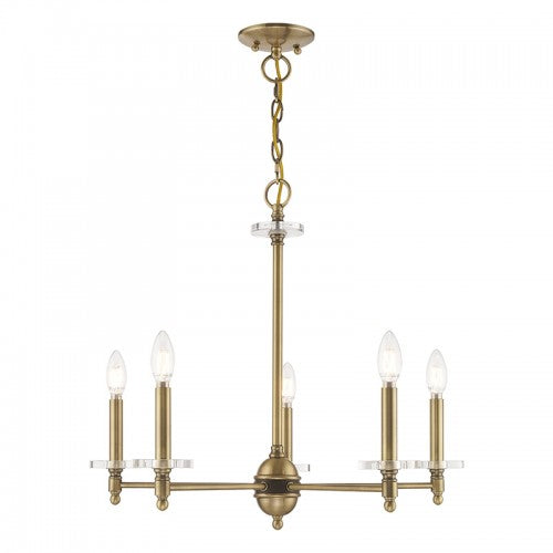 LIVEX LIGHTING  42705-01  Bancroft Chandelier
