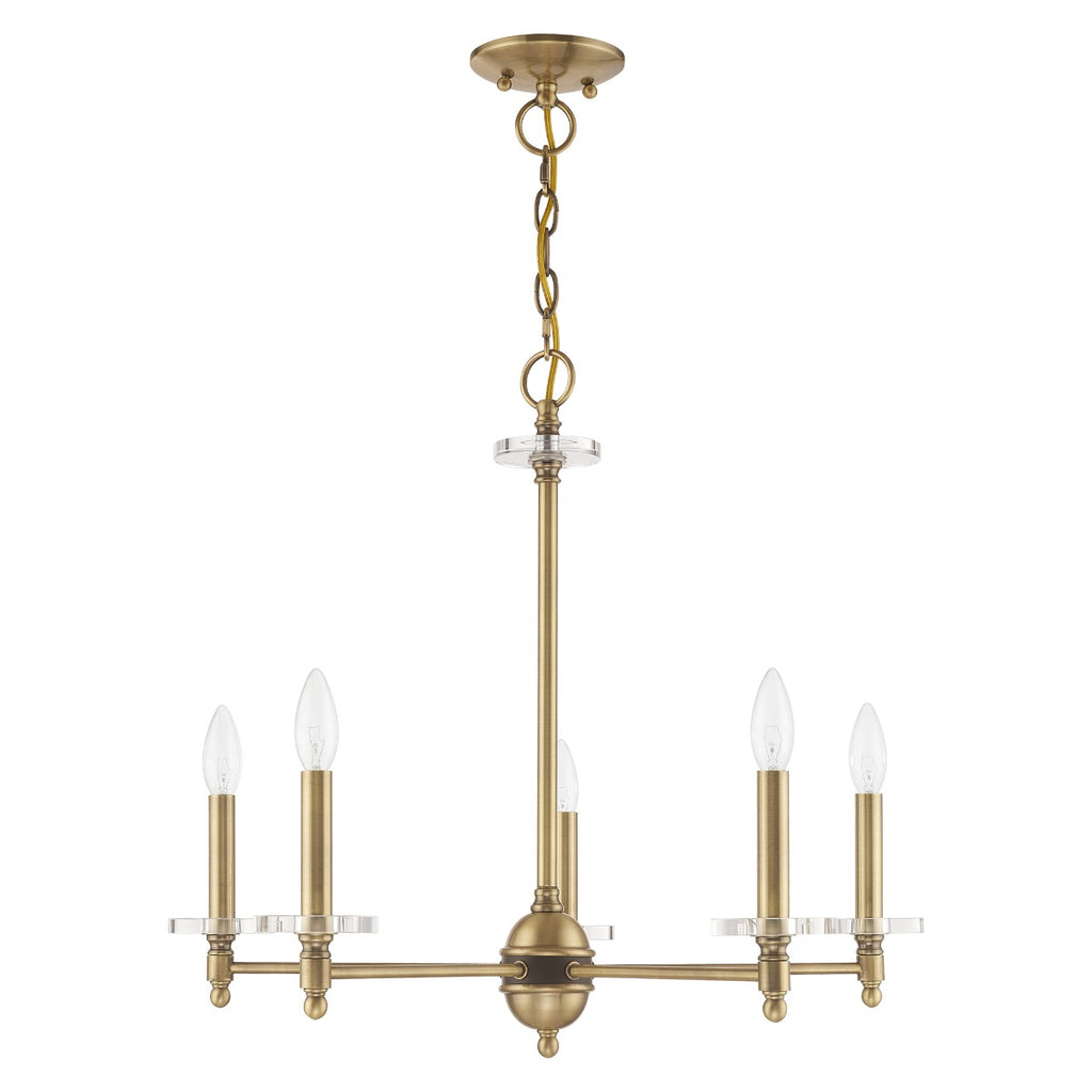 LIVEX LIGHTING  42705-01  Bancroft Chandelier