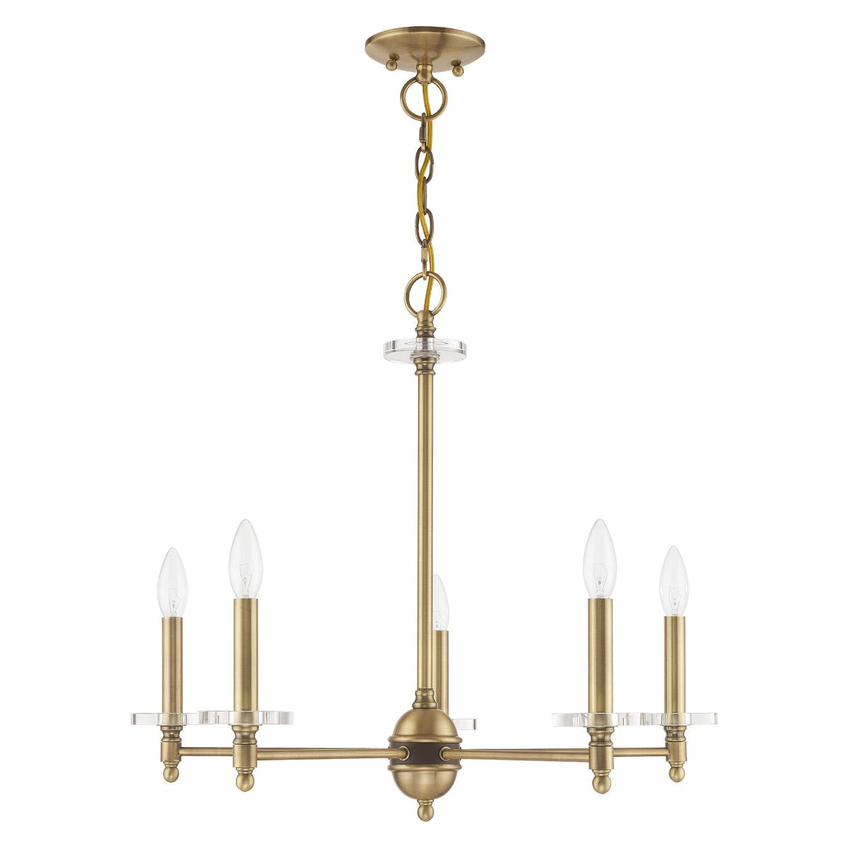 LIVEX LIGHTING  42705-01  Bancroft Chandelier