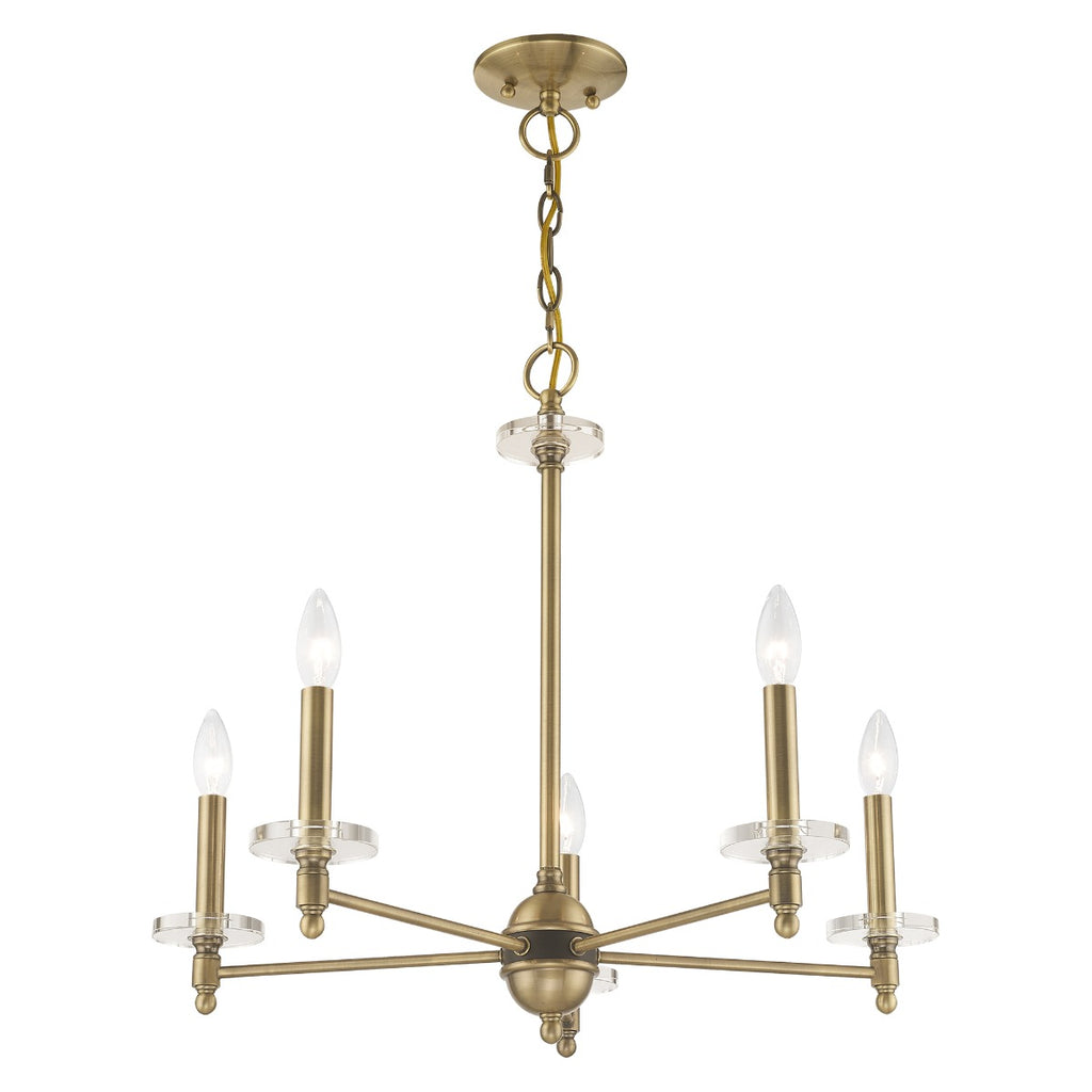 LIVEX LIGHTING  42705-01  Bancroft Chandelier